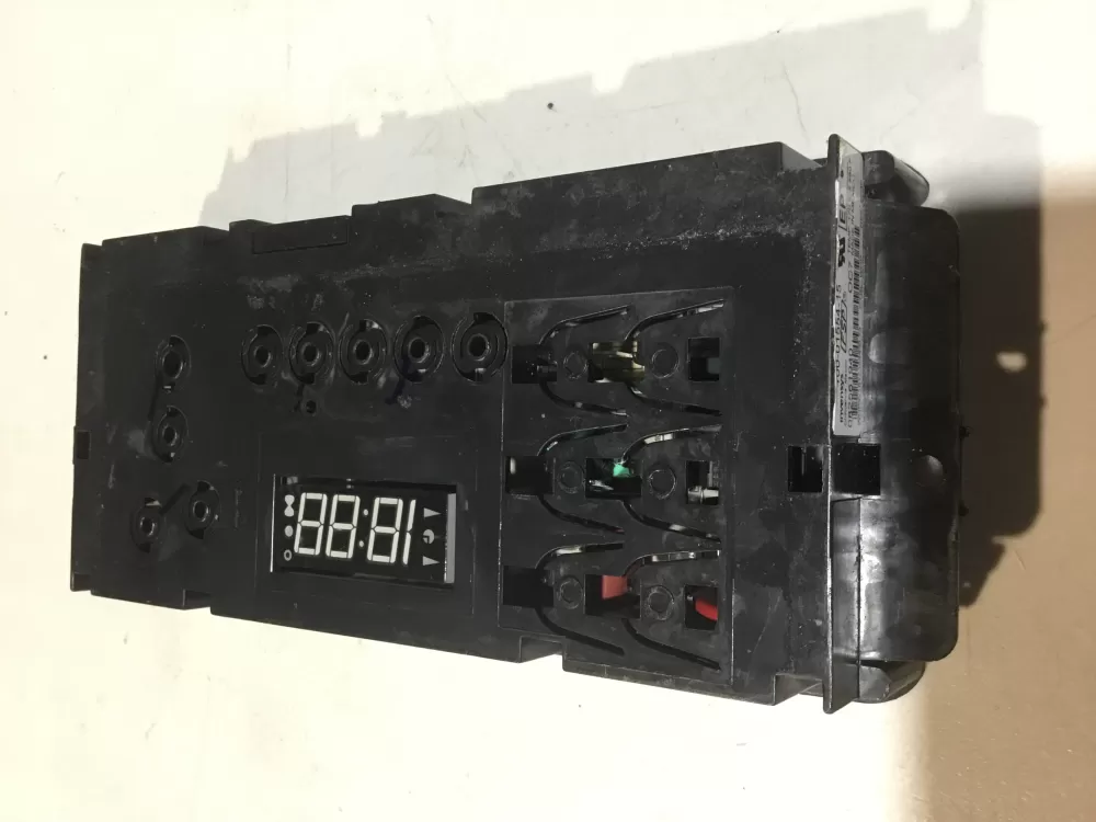 Whirlpool 100-01554-15 Range Control Board Black Overlay