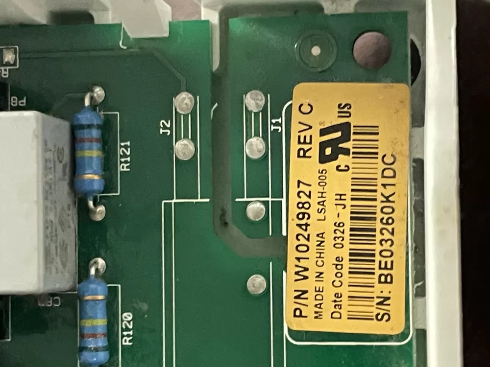 Whirlpool Maytag W10249826 W10249827 Dryer Control Board AZ37412 | Wm434