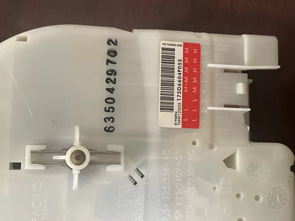 GE 175D6604P055 WH45X22698 Washer Timer AZ42391 | KM1739