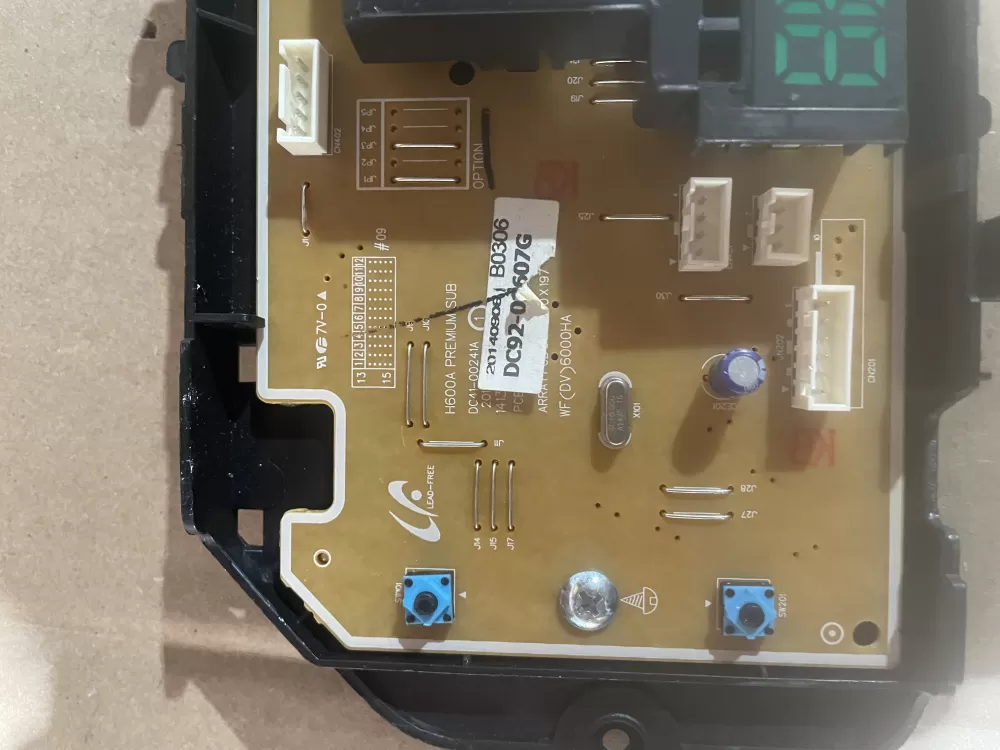 Samsung AP5916790 DC92 01607G PS9605959 Dryer Control Board AZ63858 | KMV574
