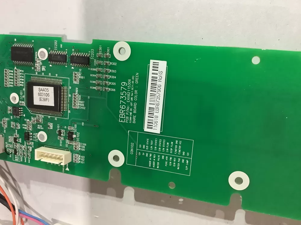 LG EBR67357936 Refrigerator Display Control Board AZ183646 | ZC2706