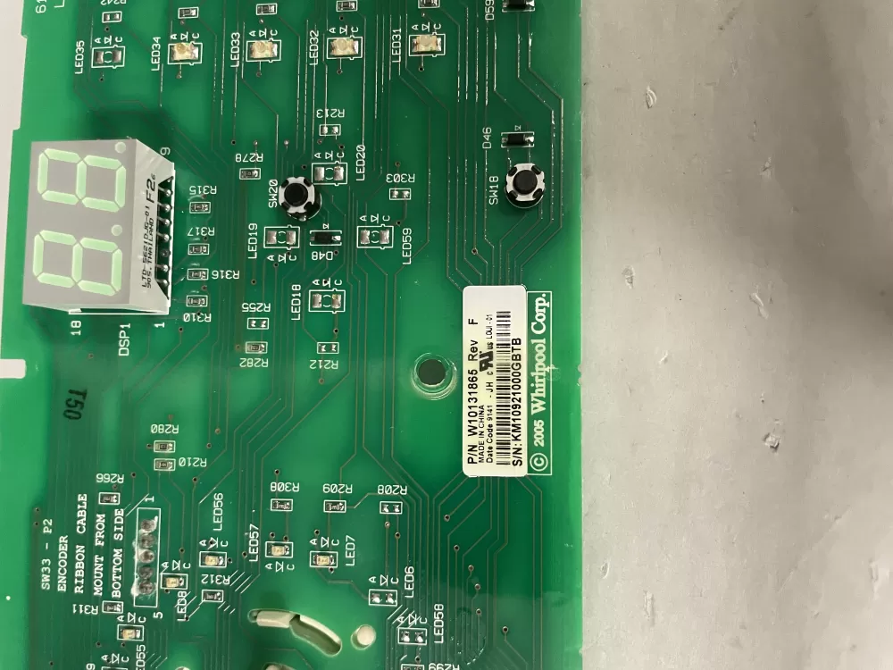 Whirlpool Kenmore W10131865 W10131871 Washer Board Control AZ224796 | Wm2635