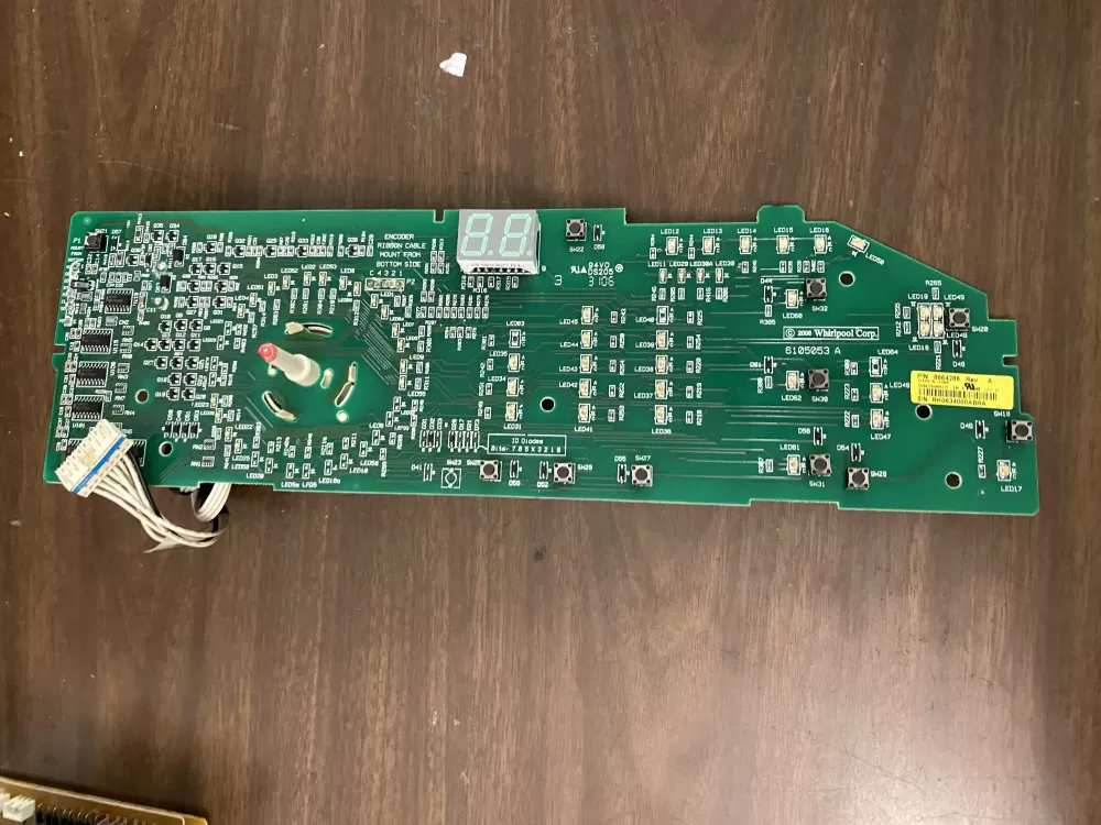 Whirlpool AP6013318 8564288 8564288R WP8564288 PS11746544 Washer Control Board