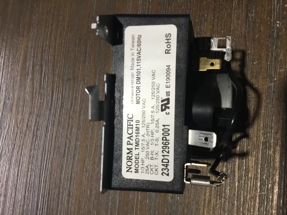 GE TMD16M10 234D1296P001 Dryer Timer AZ52101 | NR1871
