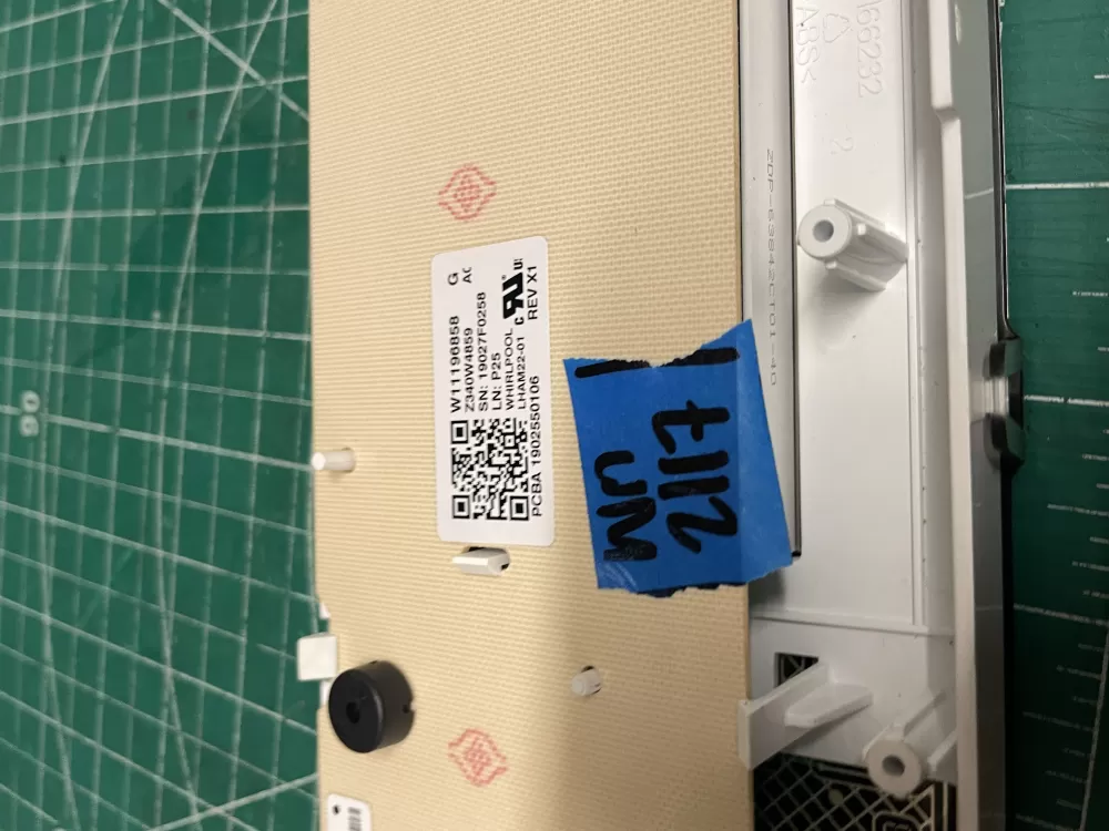 Maytag W11196858 Washer Control Board User Interface Display AZ210396 | Wm2117