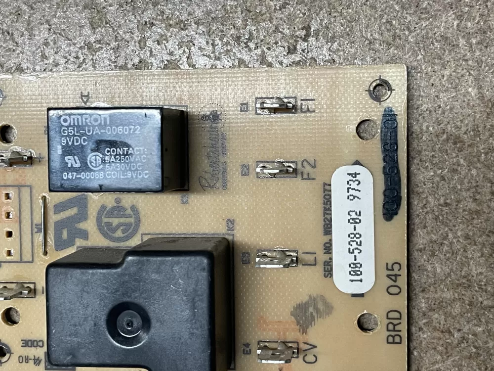 GE WB02X10415 Range Oven Relay Control Board AZ12421 | KM1659