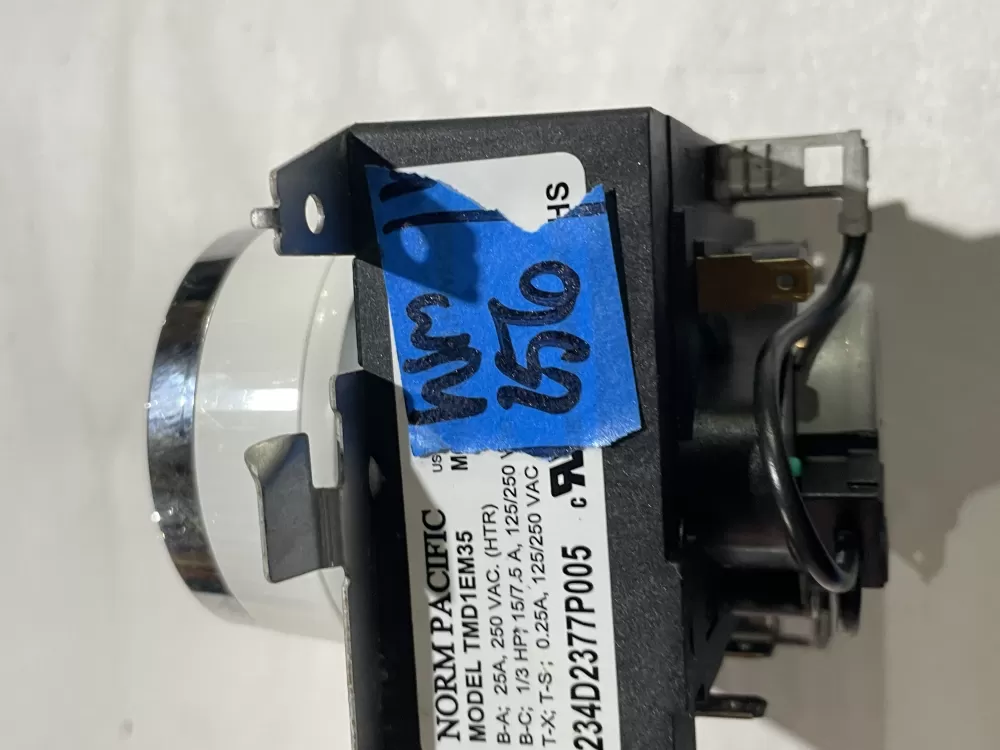 Hotpoint General Electric WE04X25280 Dryer Timer AZ184665 | Wm256