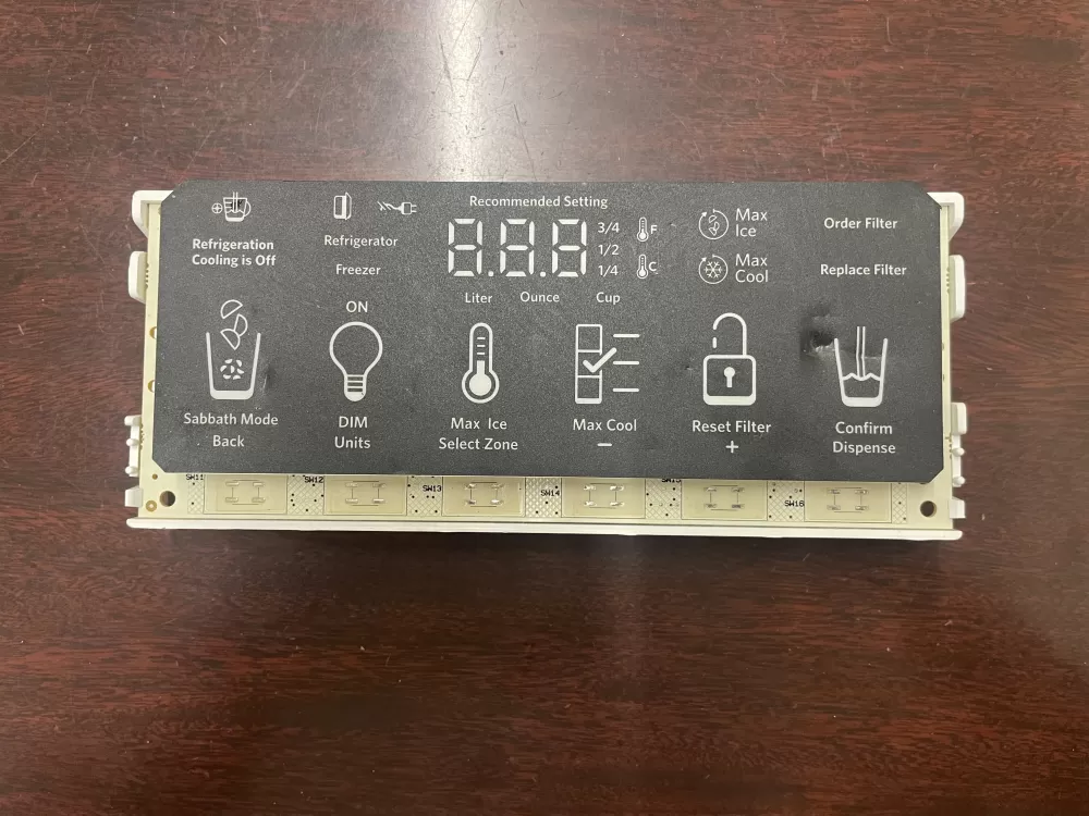 Whirlpool KitchenAid W10723851 Refrigerator Control Board AZ33633 | KM1686