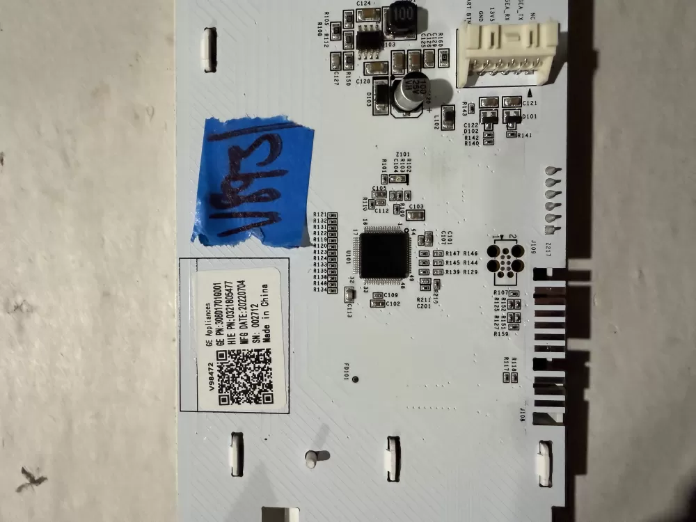 GE 308D1701G001 Dryer Control Board AZ210130 | KMV893