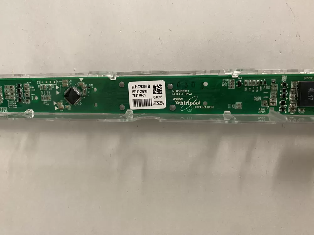Whirlpool W11109830 Dishwasher Control Board User Interface AZ203224 | BK2314