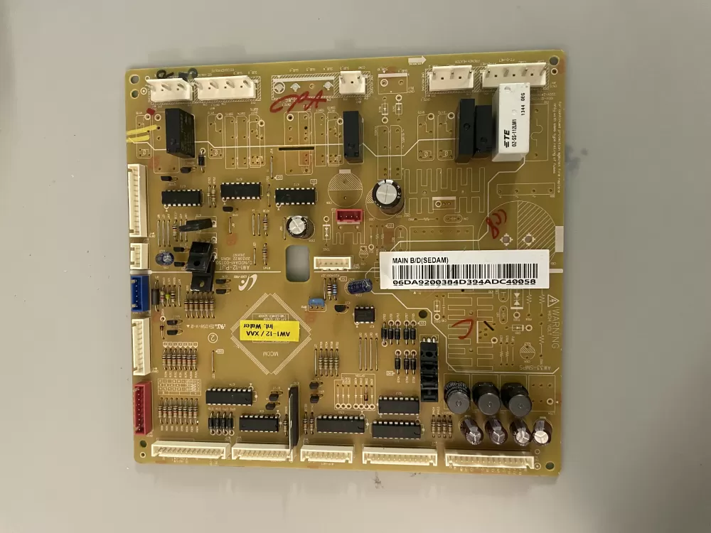 Samsung DA92 00384D Refrigerator Control Board AZ91142 | KMV296