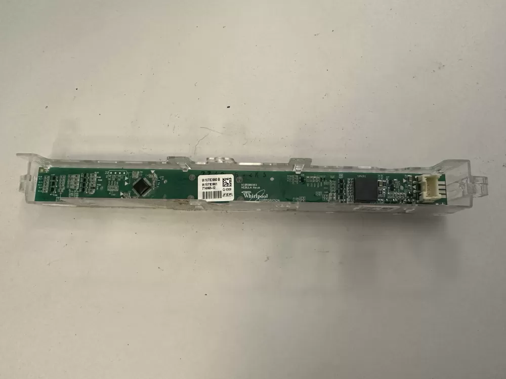 Whirlpool W10782660 Dishwasher Interface Control Board AZ1906 | NT507