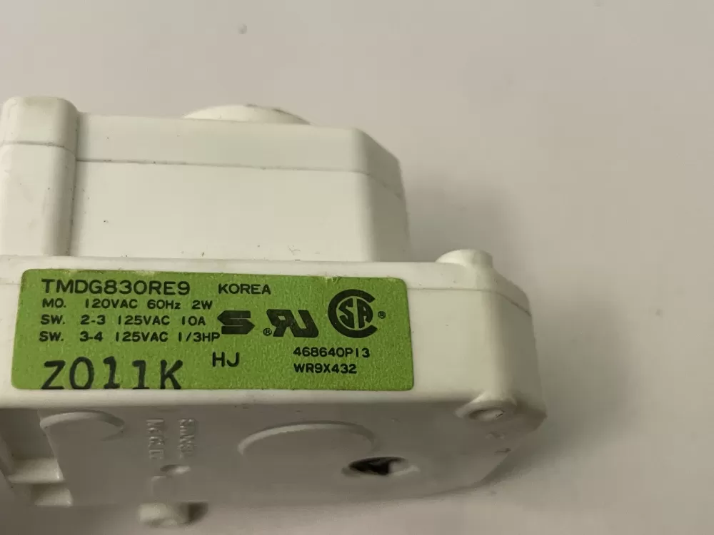 GE WR9X432 Refrigerator Defrost Timer Control AZ103997 | Wm987