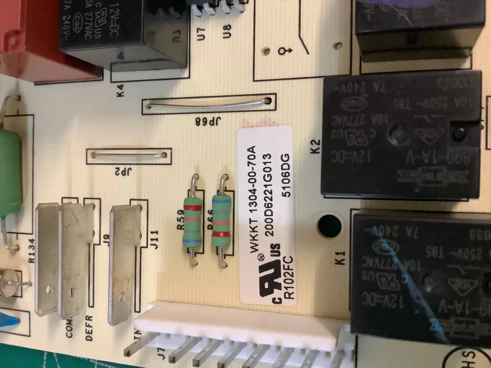 GE 200D6221G028 EBX1110P002 Refrigerator Control Board AZ224386 | NR140