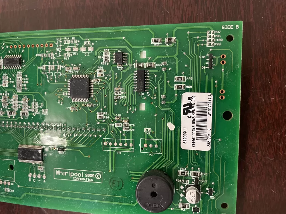 Whirlpool W10179147 Refrigerator Dispenser Control Board AZ36696 | KM396