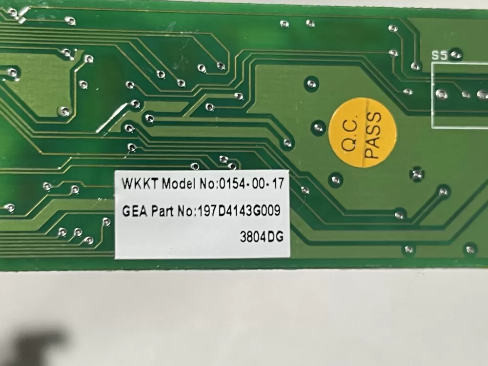 GE 197D4143G009 Refrigerator Control Board AZ157268 | Wm157