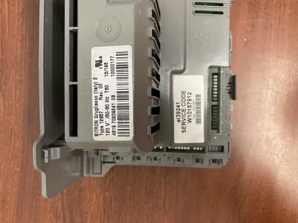 Whirlpool  Kenmore WPW10157912  AP6015917  4619702392410  4619 70239241 0B  W10157912  1454651  PS11749198 Washer Control Board