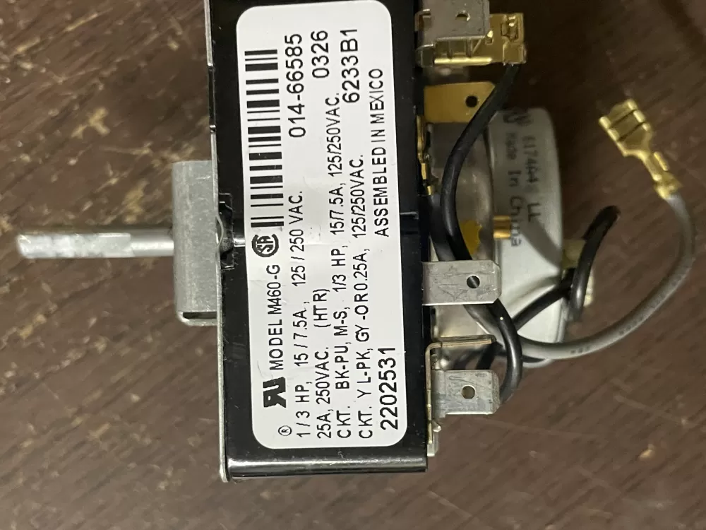 Maytag Whirlpool Amana 2202531 Dryer Timer AZ39072 | Wm476