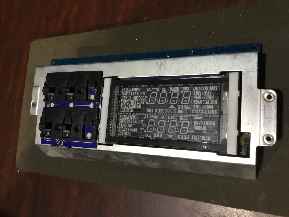 Maytag WPW10130700  AP6015453  W10130700 Dryer Control Board UI LCD Display