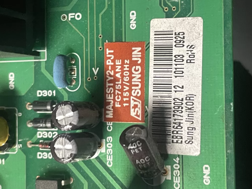 Kenmore LG EBR64173902 Refrigerator Control Board Electronic AZ15233 | 773