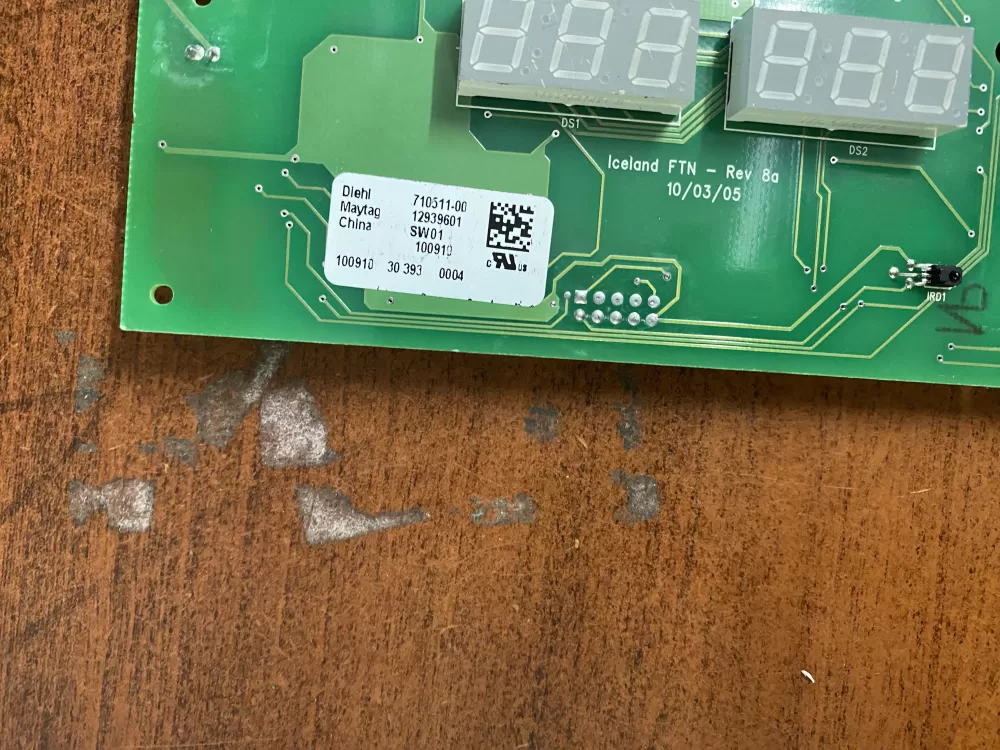 Maytag Amana 12939601 Refrigerator Control Board Dispenser AZ98502 | BK1408