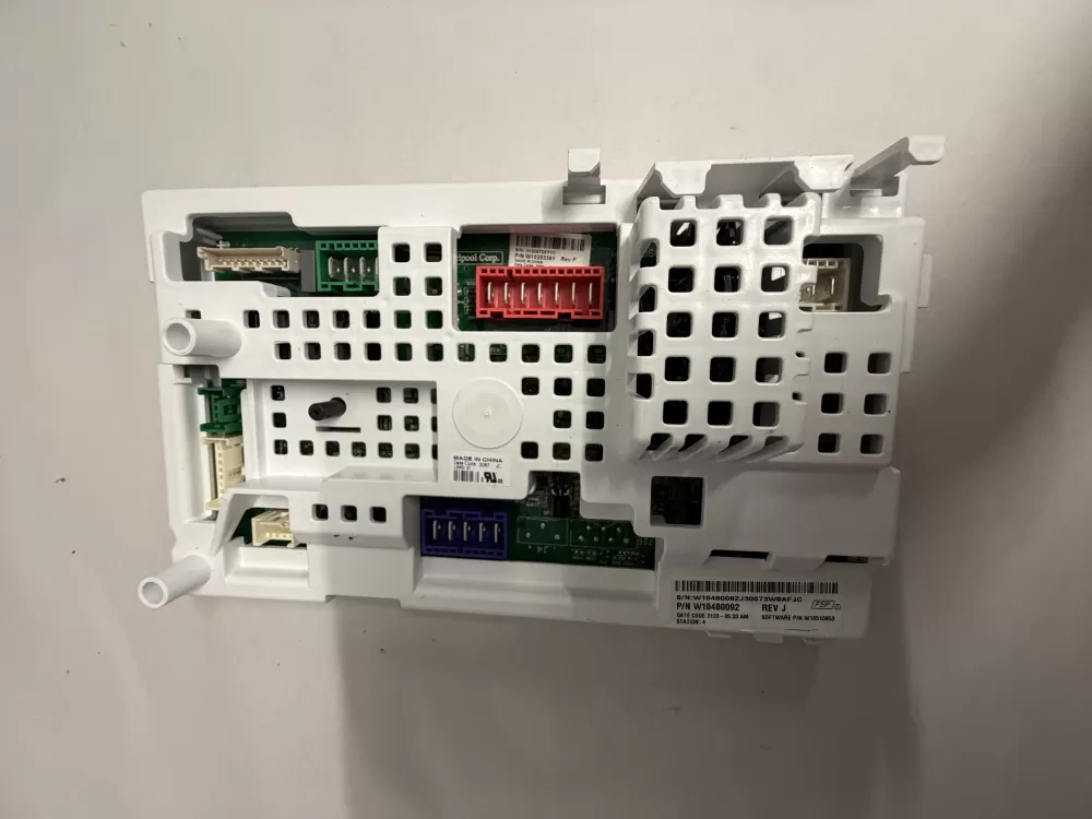 Whirlpool  KitchenAid  Roper  Estate W10445283 W10480092 PS3653296 Washer Control Board