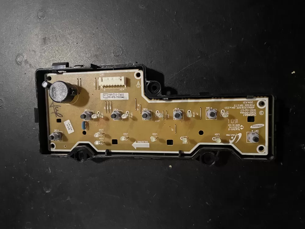 Samsung DD82-01248A Dishwasher Control Board