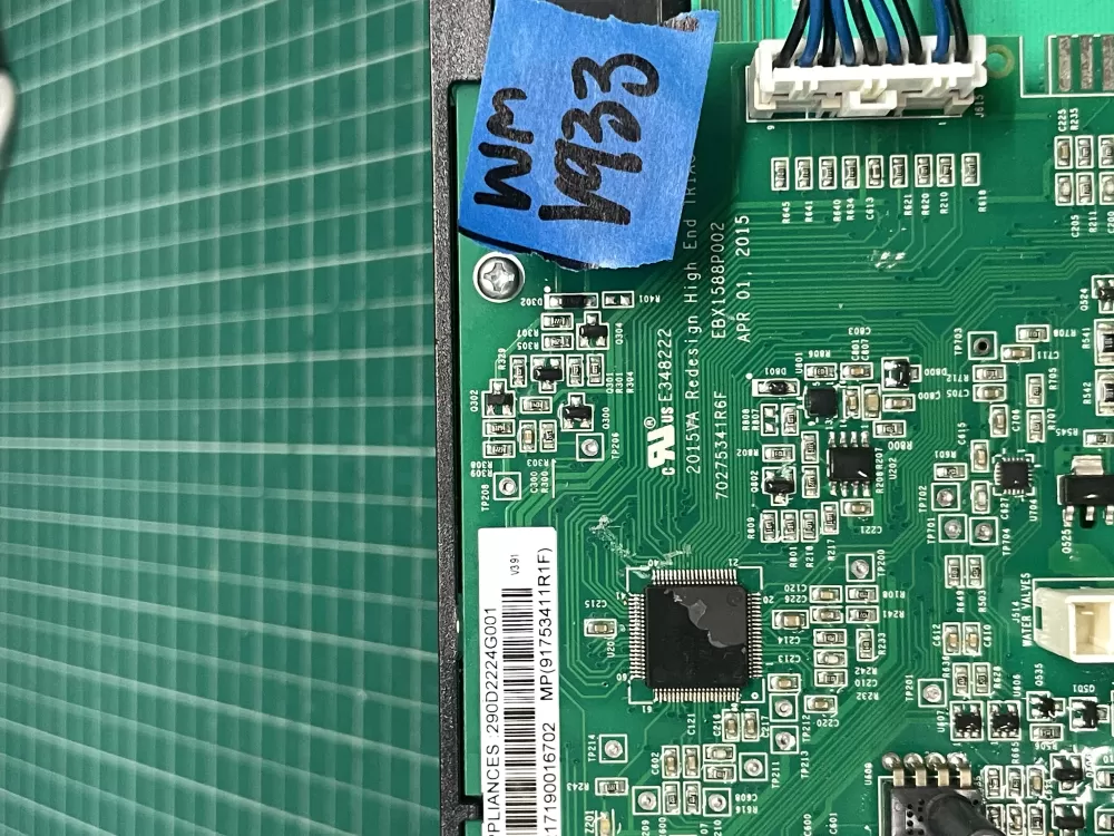 GE 290D2227G003 290D1525G002 WH18X26234 Washer Control Board AZ211600 | Wmv933