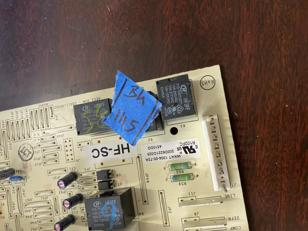 GE WR55X11072 Refrigerator Control Board AZ35404 | BK1115
