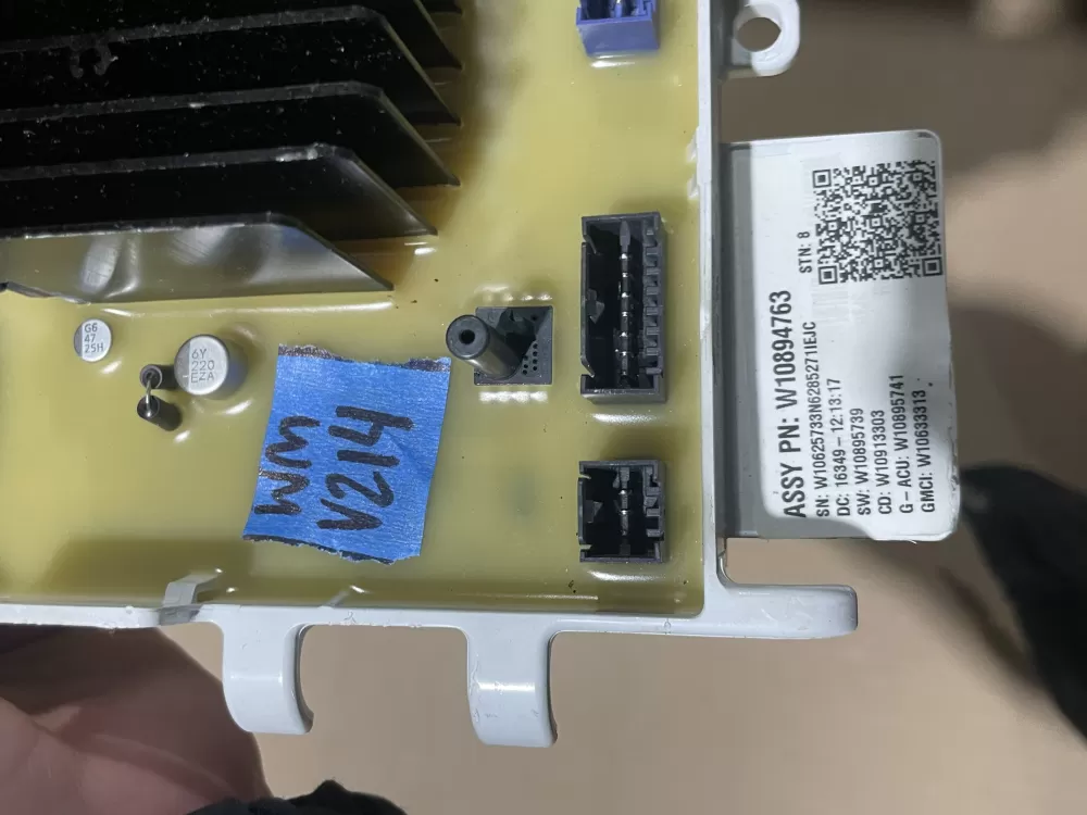Whirlpool Maytag W10894763 W10920541 Washer Control Board AZ88517 | Wmv214