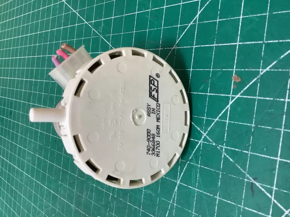 Whirlpool 3366848 Washer Water Level Pressure Switch AZ224296 | SL85