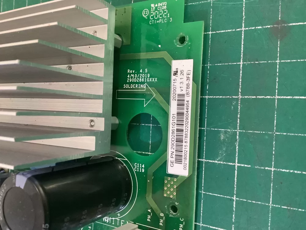 GE 290D2861G101 Washer Control Board AZ204021 | NR335