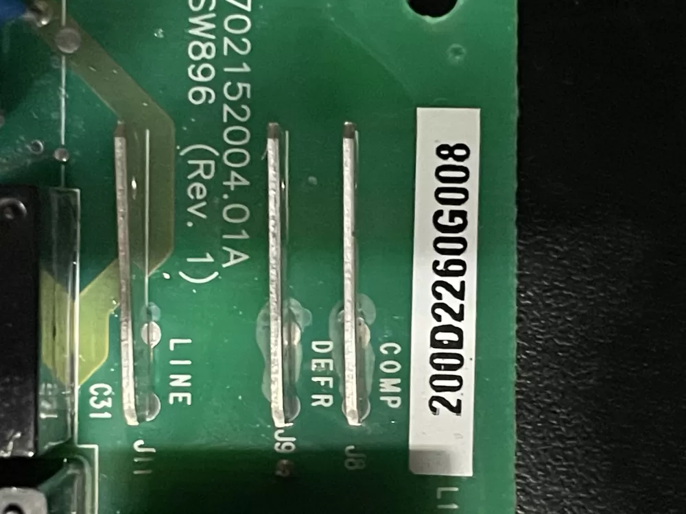 GE 200D2260G008 PD00074367 AP7188100 Refrigerator Control Board AZ19693 | WM1129