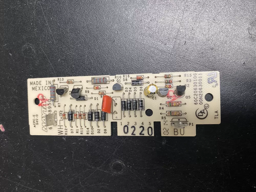Maytag 6 3708950 Dryer Control Board