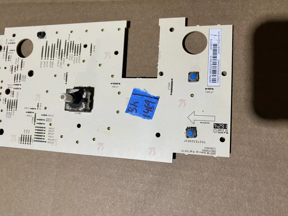 GE 290D2227G013 Washer Control Board Pcb Assembly AZ81732 | BK1489