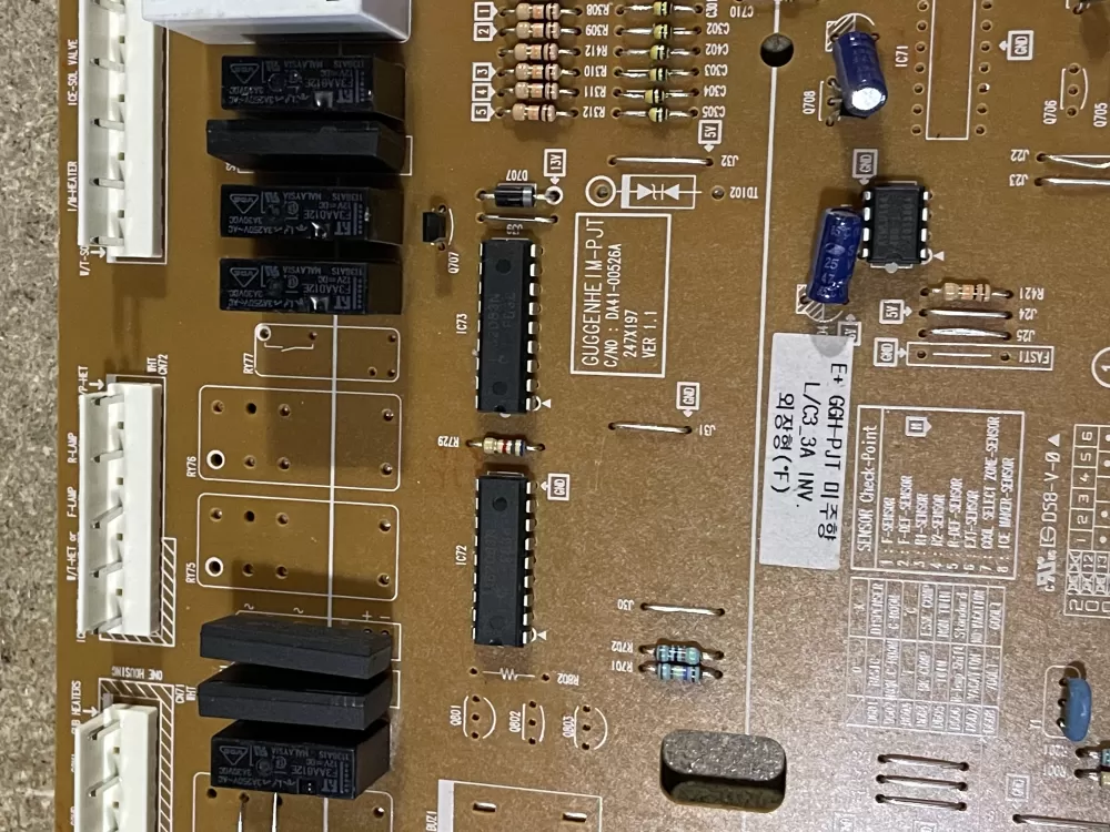 Samsung DA92 00242A Refrigerator Control Board AZ24832 | KM352