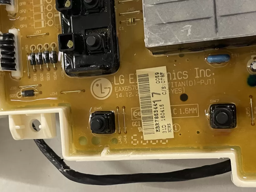 LG EBR78534417 Washer Control Board AZ134949 | KMV128