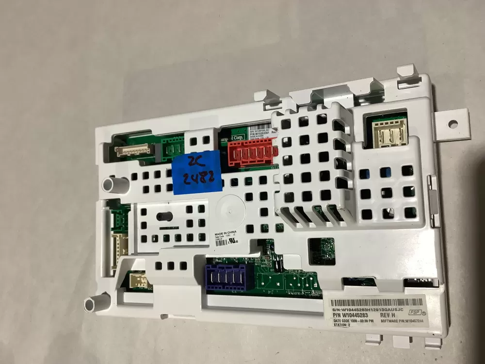 Whirlpool  KitchenAid  Roper  Estate W10445283 W10480092 PS3653296 Washer Control Board