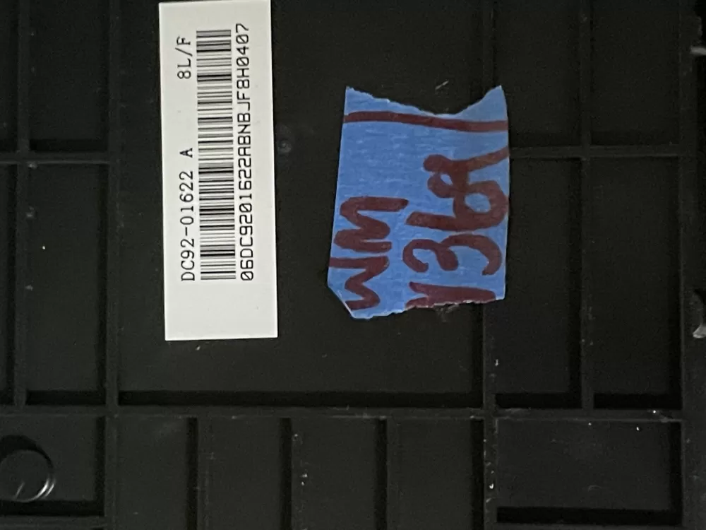 Samsung Washer Control Board DC92-01622A AZ47713 | Wmv369