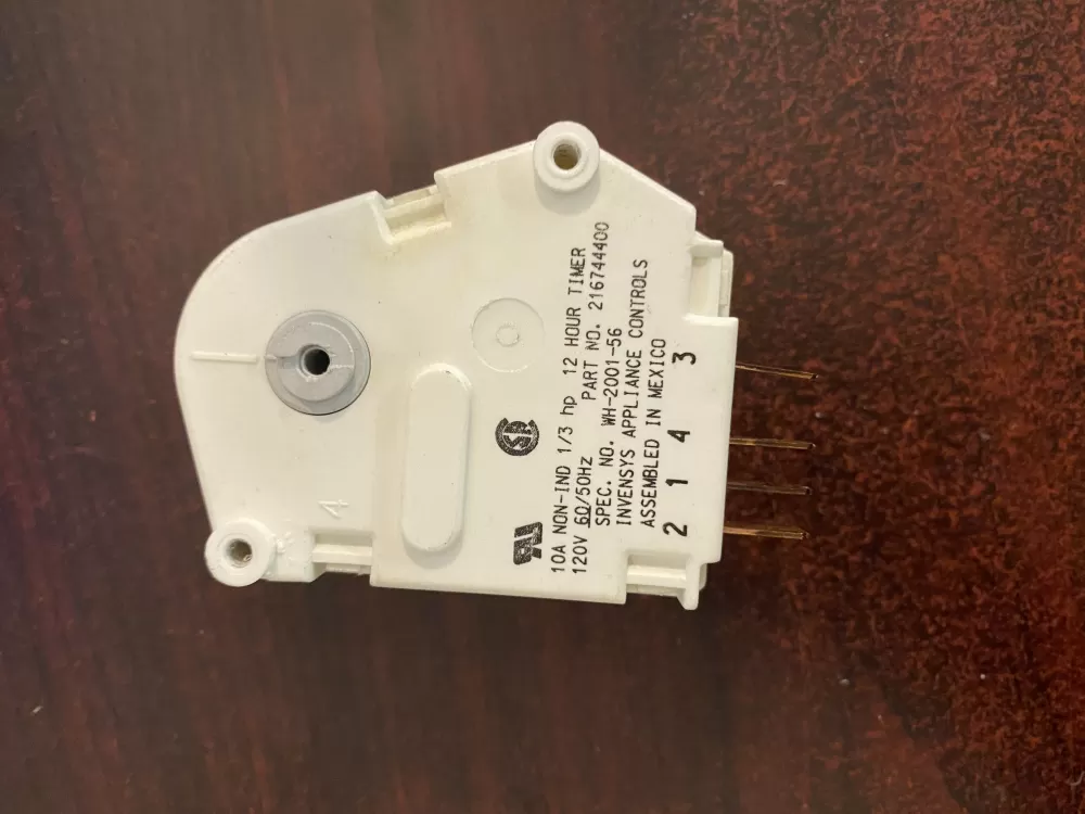 Frigidaire 216744400 Refrigerator Defrost Timer AZ34651 | BK1703