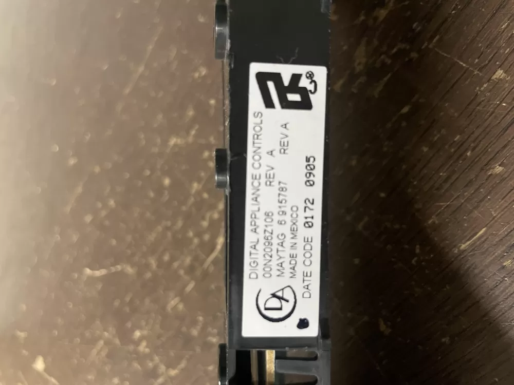 Maytag 6915787 00N2096Z106 Dishwasher Control Board AZ45204 | Wm1002