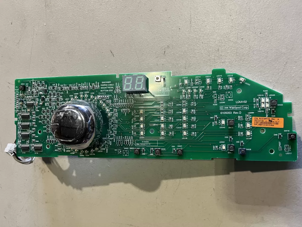 Whirlpool W10399100 W10296457 Washer Control Board AZ44249 | V429