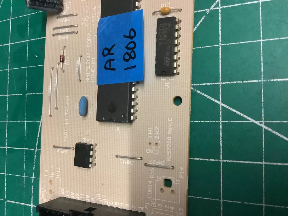 Kenmore Whirlpool 8267288 Dishwasher Control Board AZ201114 | AR1806