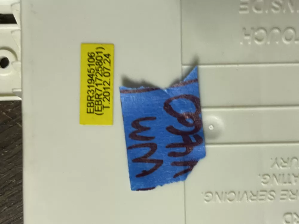 LG EBR31945106 Ebr71725801 Dryer Control Board AZ50568 | Wmv460