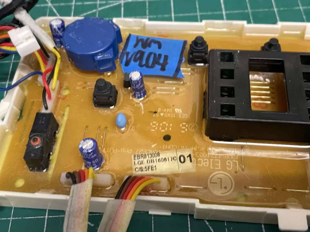 LG AGF76283903 EBR81300801 Ebr80321807 Washer Control Board AZ203099 | Wmv904