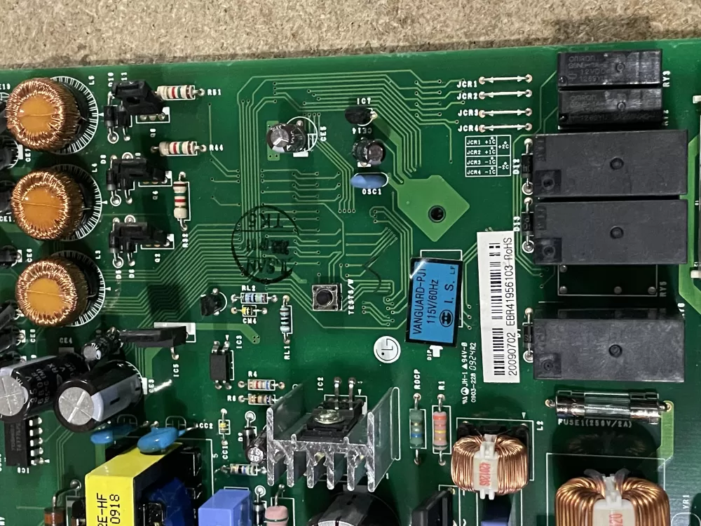 LG Kenmore EBR41956103 Refrigerator Control Board AZ24768 | KM349