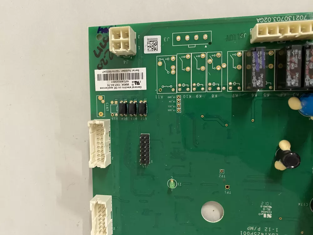 GE 197D8502G501 EBX1425P001 Refrigerator Control Board AZ188449 | BK473