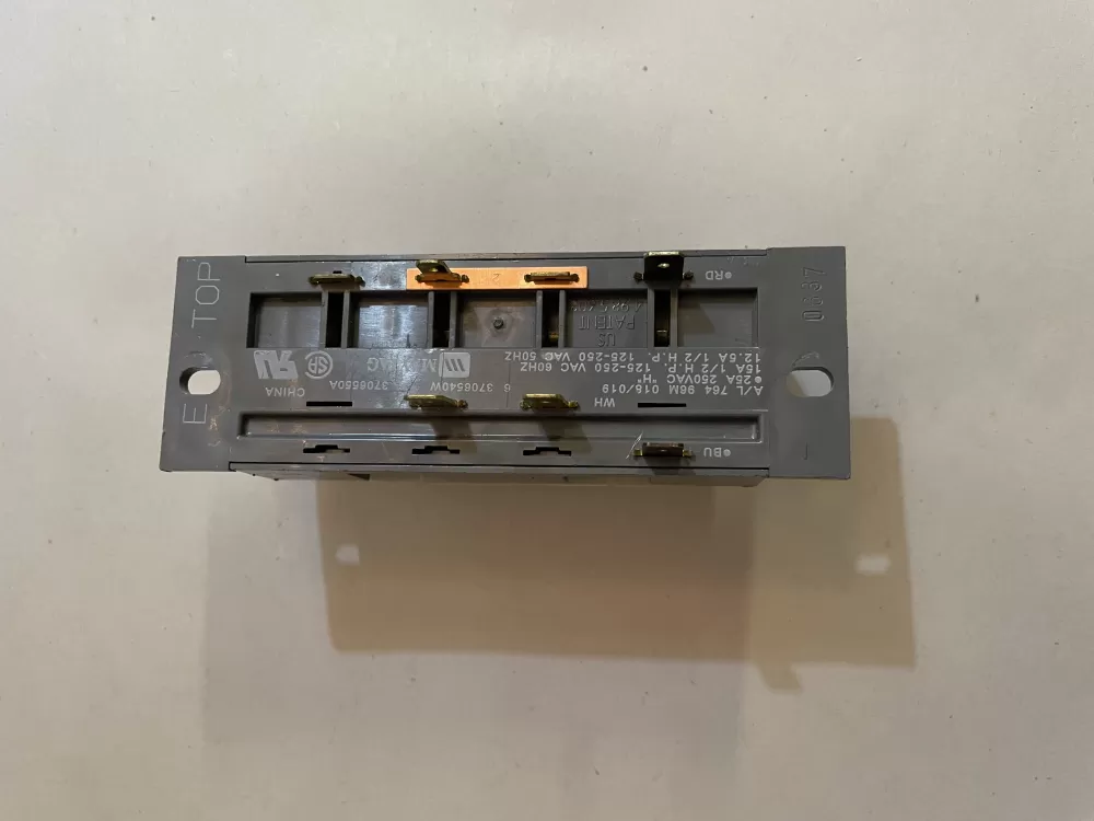 Maytag 3706540w Washer 370540W Switch 370540w AZ145404 | KM863