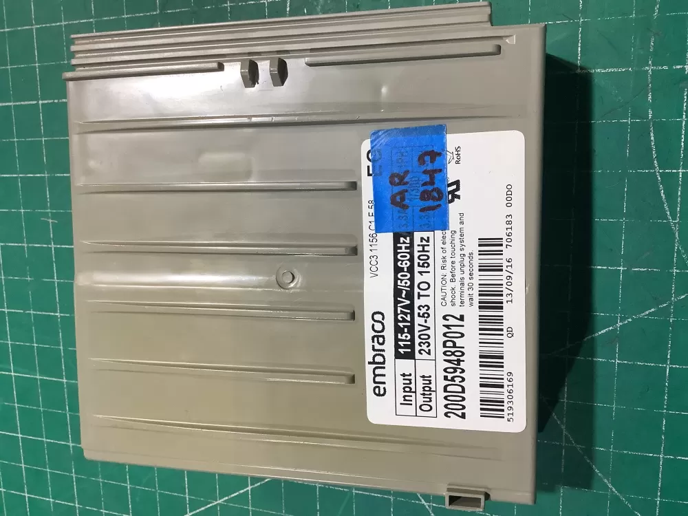 GE 200D5948P012 Refrigerator Control Board Inverter AZ227255 | AR1847