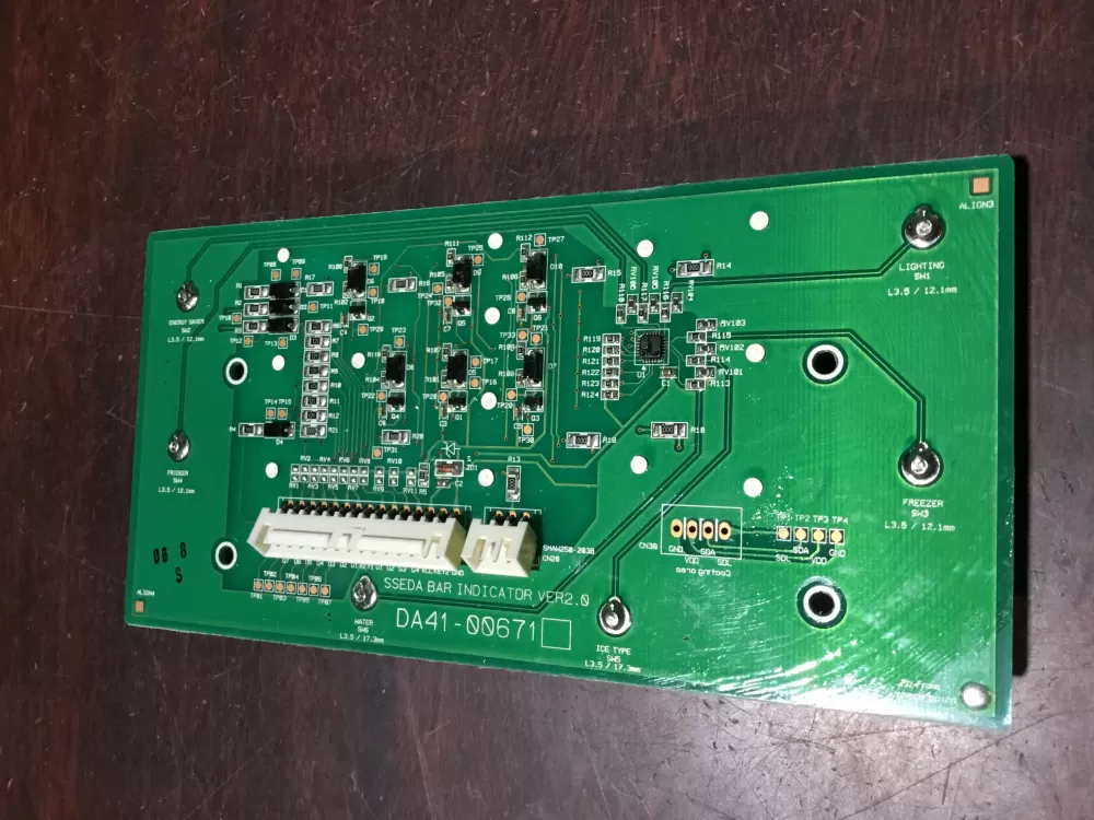 Samsung DA41-00671 Refrigerator Control Board AZ73124 | NR1235